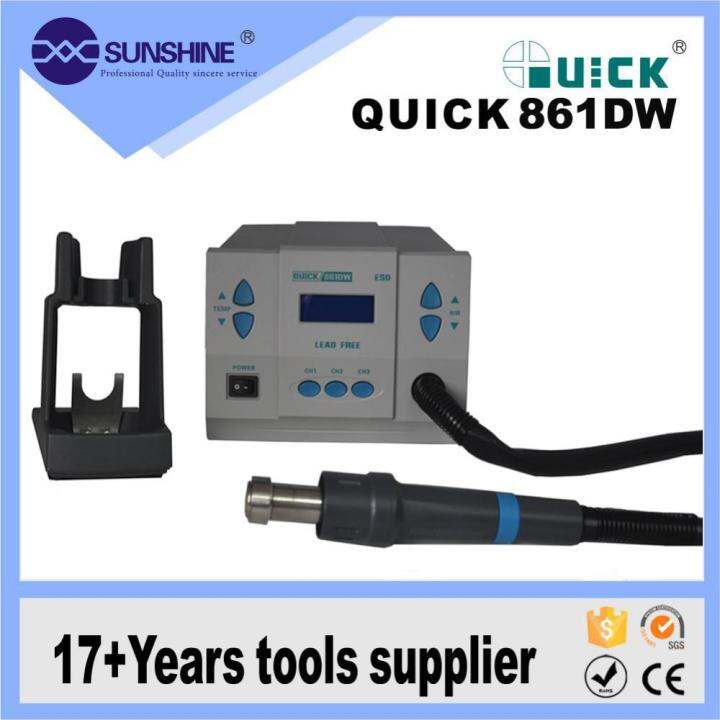 Quick 861dw lead free 1000w hot air smd motherboard rework station ...
