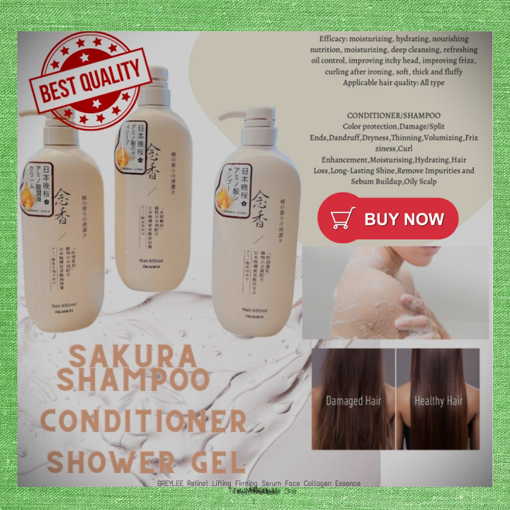 AUTHENTIC OKANEN Japan Natural Shampoo and Conditioner Lazada PH