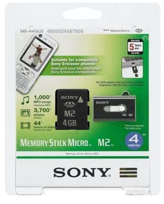 แท้-100-sony-m2-4gb-memory-stick-micro-m2-with-usb-adapter