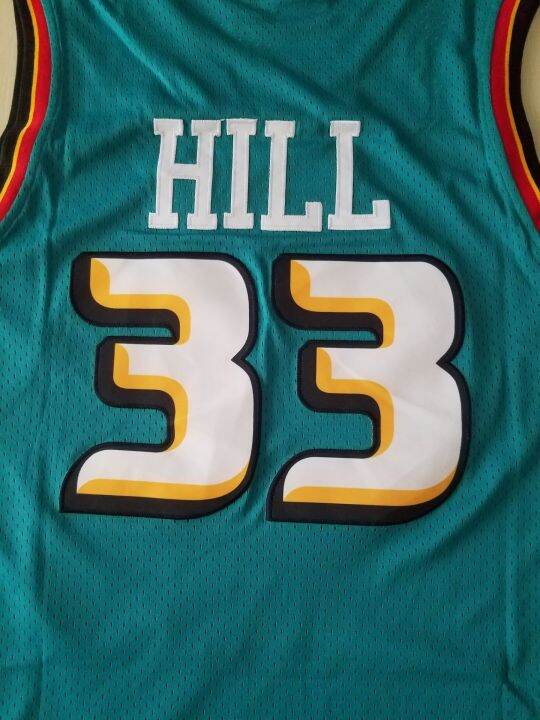 ready-stock-newest-hot-sale-mens-detroit-pistons-33-grant-hill-mitchell-ness-green-swingman-jersey