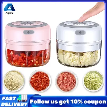 350ML Electric Garlic Masher Crusher Garlic Press Crusher Garlic