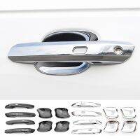 Haywood1 Car Door Handle Bowl Cover Frame Sticker Anti-Scratch B9 2017-2020 Plastic Carbon Accessories