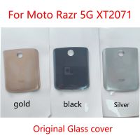 Original New For Motorola Moto Razr 5G 2020 Phone Back Cover xt2071 Replacement Accessories Battery Case Hard XT2071-4