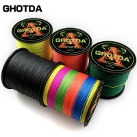 Braided Fishing Line Multifilament Carp Fly 4 Strand 10-80LB 300M 100M Multicolor Japan Spinning PE Sea Saltwater Weave Strong Fishing Lines