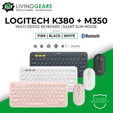 Shop Latest Logitech Keyboard K380 And Mouse Pebble online