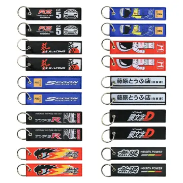 Mugen Key Chain Jet Tag Yellow