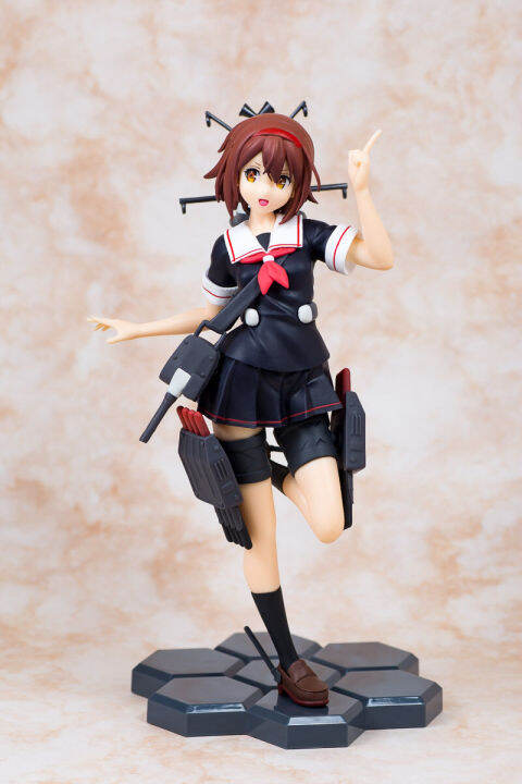 figure-ฟิกเกอร์-งานแท้-100-sega-kantai-collection-kancolle-คันไตคอลเลกชัน-เรือรบ-โมเอะ-คังโคเระ-shiratsuyu-kai-ชิราสึยุ-ไก-ชุดนักเรียน-ver-original-from-japan-anime-อนิเมะ-การ์ตูน-มังงะ-คอลเลกชัน-ของข