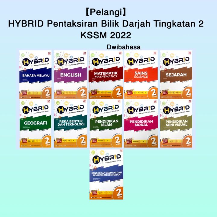 【Pelangi】HYBRID Pentaksiran Bilik Darjah Tingkatan 2 KSSM 2022 — Form 2 ...