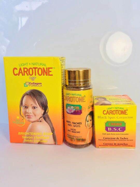 Carotone Brightening Body Cream Soap Serum Bright Skin Body Cream Soap ...