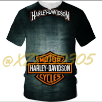 （xzx  31th）  (all in stock xzx180305)New Harley-Davidson Racing 3D Printed T-Shirt  11