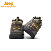 Jeep รถจี๊ปใหม่สวมทนระบายอากาศรองเท้าเดินป่าผู้ชายลื่นรองเท้าลำลองกลางแจ้งน้ำชายปีนเขารองเท้ากีฬา