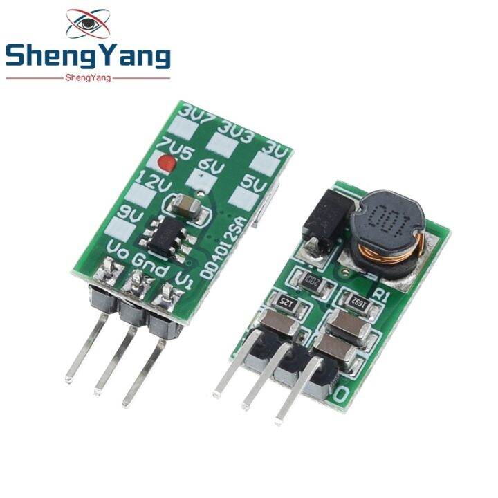 shengyang-dd4012sa-1a-dc-5-40v-to-3v-3-3v-3-7v-5v-6v-7-5v-9v-12v-regulator-dc-dc-step-down-buck-converter-module-board