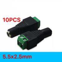 Connector CCTV หัวJack DC ตัวเมีย-Power Adapter for CCTV สำหรับต่อสายไฟเลี้ยงกล้อง หรือ ไฟ LED จำนวน 10หัว