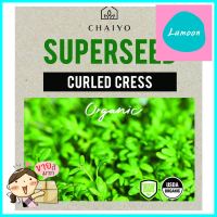 เมล็ดพันธุ์เครส ชัยโย 260 เมล็ดCURLED CRESS (ORGANIC) 260 SEEDS **ด่วน สินค้าเหลือไม่เยอะ**