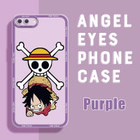 เคสโทรศัพท์ OPPO A12 A12E A3S A7 OPPO A5S Realme C1 Oppoa5s สำหรับชายการ์ตูนอะนิเมะ Luffy ยางนุ่มใหม่ฝาครอบกล้องป้องกันการกระแทก