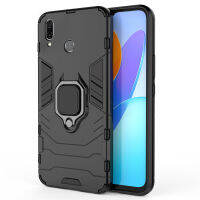 เคส Honor Play Case ชุดเกราะกันกระแทก Slim Rugged Hybrid Hard Plastic + Tpu Bracket Magnet 360 Ring Holder ฝาหลัง