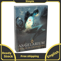 Angelarium Oracle ของ Emanations ไพ่ทาโร่เกม36การ์ดภาษาอังกฤษครอบครัวเกมปาร์ตี้