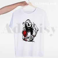 Marilyn Manson Matal Punk Tshirt For Men Men Anime Cartoon T Shirt Print White T Shirt Gildan