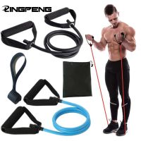 【CW】 Resistance Bands with Handles Pull Rope Elastic Exercise Tube Band for Elderly Children Training