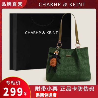 MLBˉ Official NY CHARHP KEJNT Official Authentic Niche Bag Women New Trendy Retro Large-capacity Tote Shoulder Bag