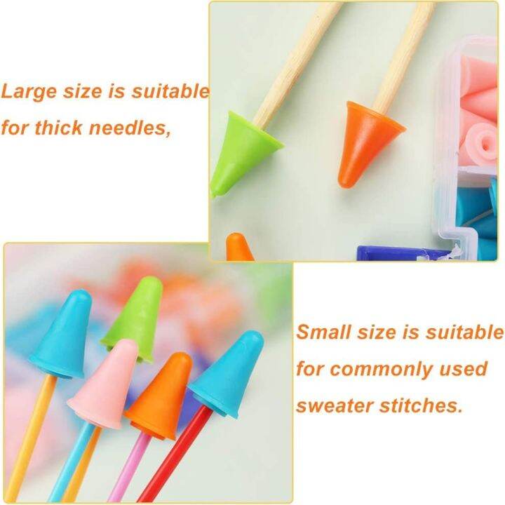 24pcs-multicolor-knitting-needles-point-protectors-2-sizes-rubber-knitting-needle-caps-needle-tip-stoppers-for-knitting-crafting