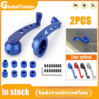 【GlobalTools】?️ 2 ชิ้นอลูมิเนียมอัลลอยด์รถหน้าต่างจับ Winder Riser เปลี่ยน (สีแดง)