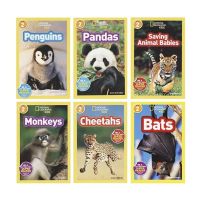 National Geographic Kids Level 2 reader National Geographic Childrens English graded reading level 2 animal and animal baby theme enlightenment graded reading full color version 6-9 years old