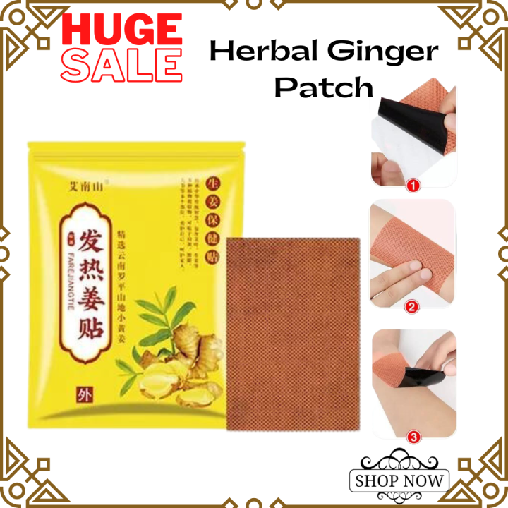 ORIGINAL!! Herbal Ginger Patches for Pain Relief Promote Blood ...