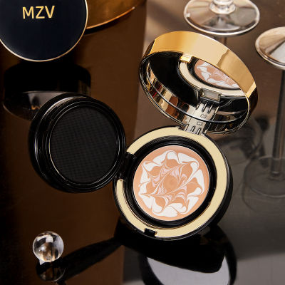 MZV Foundation 3 Color Air Cushion Cream With Replacement Full Cover Oil Control Waterproof Face Base Makeup Banzou Concealer ~