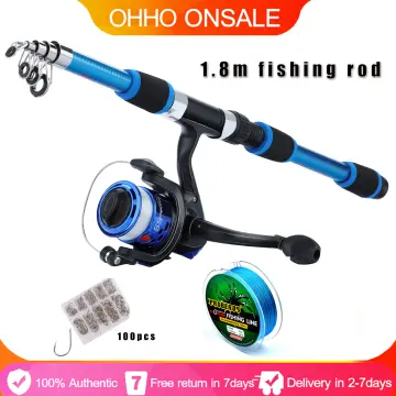 🔝Original+24hours delivery✓1.8M Ultralight Telescopic Fishing
