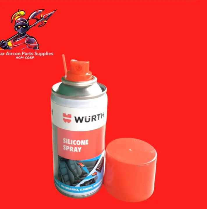 Silicon Spray Wurth Original 150ml maintenance removing cleaning rubber