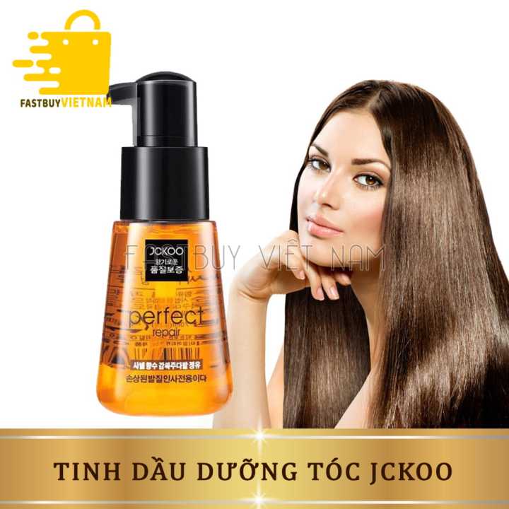 Tinh dầu dưỡng tóc JCKOO là sự lựa chọn tuyệt vời cho mái tóc uốn và khô xơ của bạn. Sản phẩm không chỉ giúp duy trì nếp uốn tóc, mà còn phục hồi tóc khô xơ, chống gãy rụng tóc. Bạn sẽ được hưởng một mái tóc mềm mượt và suôn mượt hơn với tinh dầu dưỡng tóc JCKOO.