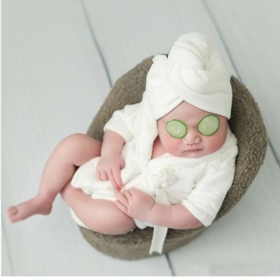 ◘■ jiozpdn055186 do bebê recém-nascido fotografia adereços cachecol roupões conjunto de pelúcia traje tiro foto prop chuveiro presente acessórios