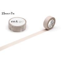 mt masking tape pastel cocoa (MT01P496) / เทปตกแต่งวาชิ สี pastel cocoa แบรนด์ mt masking tape ประเทศญี่ปุ่น