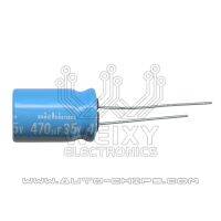 470uf 35v capacitor use for automotives ECU ABS ESP