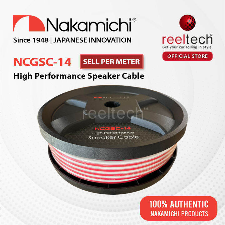 Nakamichi NCGSC14 High Performance Speaker Cable (Sell Per Meter