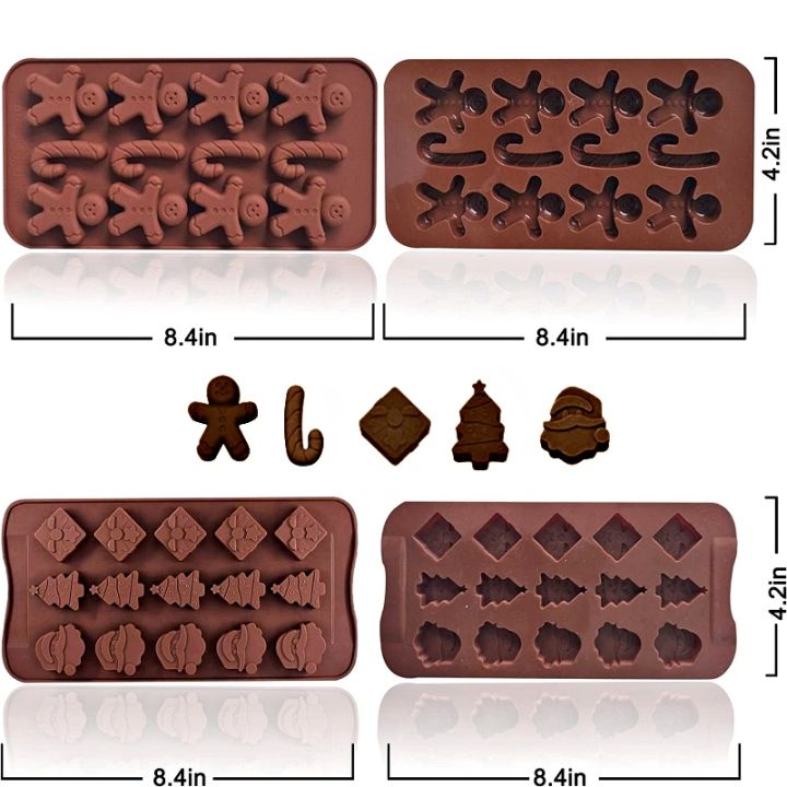 แม่พิมพ์ซิลิโคน-คริสมาสต์-แม่พิมพ์ซิลิโคน-แม่พิมพ์ขนม-แม่พิมพ์ทำเทียน-แม่พิมพ์ทำขนม-แม่พิมพ์ทำคุ้กกี้
