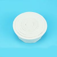 9pcs/lot White Rubber stopper with hole for Brinell funnel lab supplies Bar  Wine Tools