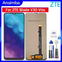 Ansimba หน้าจอเดิมสำหรับ ZTE เบลด V30หน้าจอแอลซีดีแสดงผล Vita 8030หน้าจอสัมผัสแอลซีดีแสดงผลสำหรับ ZTE เบลด V30จอสำรอง Vita