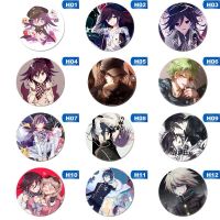 Anime Danganronpa V3: Killing Harmony Round Brooch Cosplay Badges Pins 58mm Circle Collection Badge Backpacks Clothes Jewelry