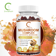 GPGP GreenPeople Mushroom Gummies 10 Blend - Mushroom Complex 2500mg