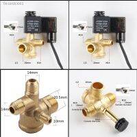 ○ 1PCS Oil-free Air Compressor Solenoid Valve Mute Air Pump Fittings Unloading Valve Drain Valve Air pump Solenoid Valve