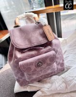 (แท้ ?%‼ from Factory) ?NEW ARRIVAL! เอาอะไรมาไม่สวยกับรุ่นนี้ ฮิตเกินต้าค่ะ RIYA BACKPACK IN SIGNATURE DENIM ((CJ833))