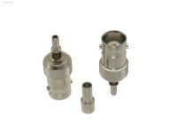 ﺴ☾●  BNC female jack crimp RG174 LMR100 RG316 Cable RF connector