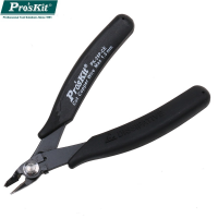 Proskit 1PK-25P-CE25P-E precision PC electronic circuit assembly miniature cutting pliers with safety clip andconductive handle