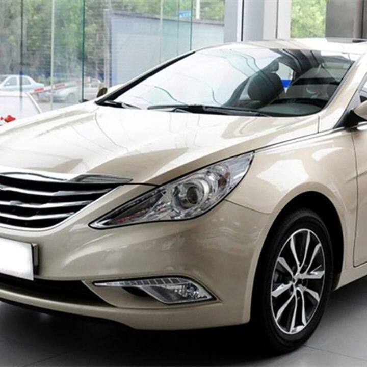 ฝาครอบโคมไฟหลอดไฟหน้าเลนส์ไฟหน้าขวาเปลือกไฟรถยนต์ด้านหน้าสำหรับ-hyundai-sonata-2011-2012-2013-2014