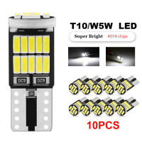 10 ชิ้น T10 W5W 168 194 Led Canbus ภายในรถ T10 26 Smd 4014 ชิป Led 5W5 สีขาวโดมอ่านป้ายทะเบียนสัญญาณโคมไฟ-gcbfxbfgfznfxnn