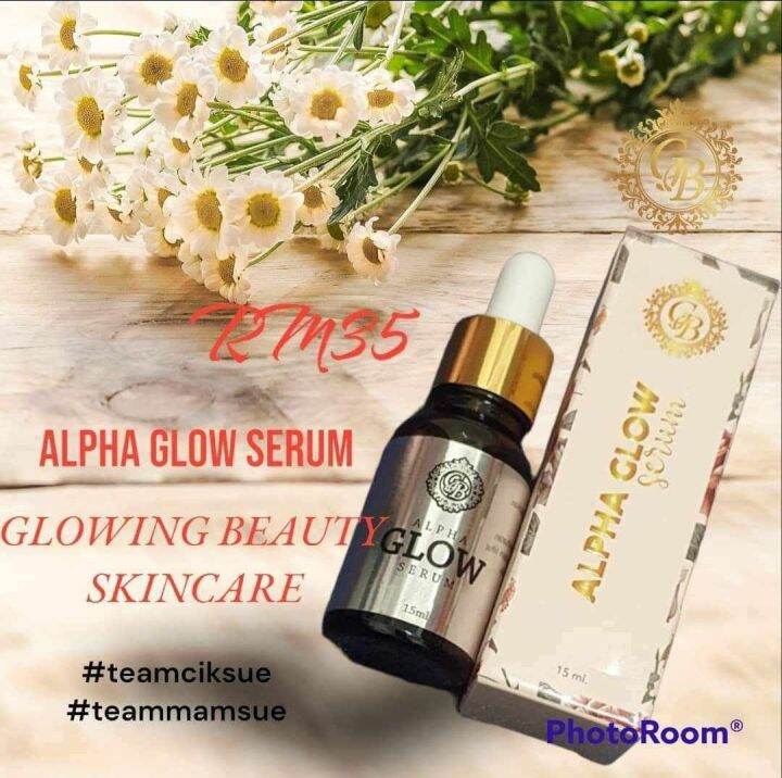 Alpha Glow Serum Glowing Beauty Lazada