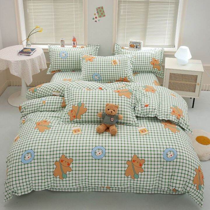 ready-ed-thickened-quilt-sgle-piece-student-dor-bed-sheet-quilt-piece-set-home-quilt