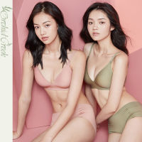 Y&amp;HE Orchid Creek.【JELLY BRA-เสื้อในผู้หญิง】 เสื้อชั้นในผญ เสื้อในไร้โครง ไร้ขอบ ไร้โครง ใส่สบายๆ สุดเซ็กซี่ บราผู้หญิง เสื้อชั้นใน บราดูมๆดันทรง